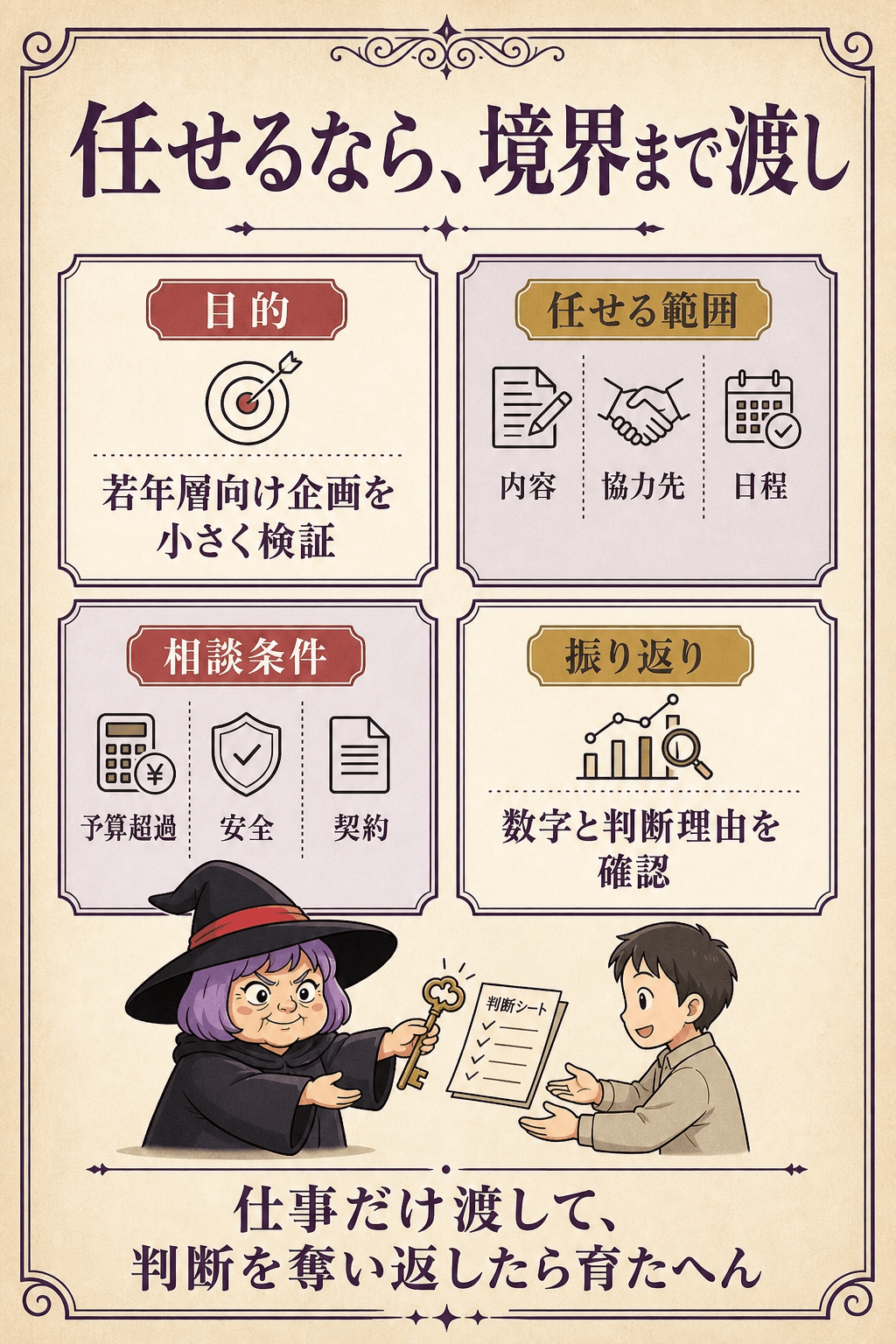 六段階の会議フロー