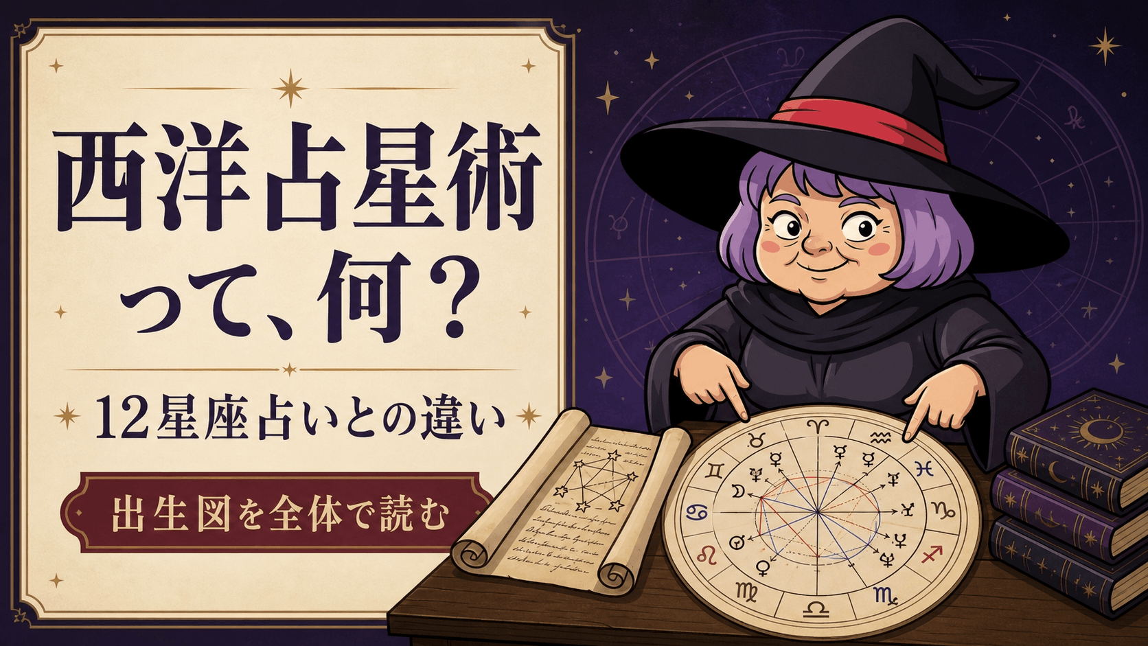 10天体12サイン12ハウスとアスペクトを説明する占いババ